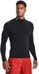 Under Armour Trainingsshirt "HeatGear Mock Langarm-Oberteil" Langarm-Design, mit