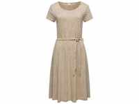 Shirtkleid RAGWEAR "Olina Dress Organic" Gr. S (36), Normalgrößen, beige...