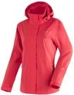 Regenjacke MAIER SPORTS "Metor rec W", Damen, Gr. 44, rot (hellrot), 100% Polyester,