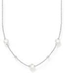 Perlenkette THOMAS SABO "Perlen mit Steinen, KE2120-167-14-L45V" Gr. 45, bunt