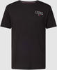 T-Shirt TOMMY HILFIGER UNDERWEAR "CN SS TEE LOGO" Gr. L (52), schwarz (black) Herren