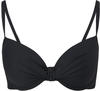 Bügel-Bikini-Top S.OLIVER "Spain" Gr. 34, Cup D, schwarz Damen Bikini-Oberteile