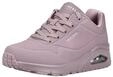 Sneaker SKECHERS "Skechers Sneaker Lederimitat", Damen, Gr. 39, rosa (grau),
