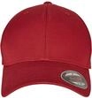 Flex Cap FLEXFIT "Flexfit Unisex Flexfit Combed", Gr. XS/S, rot (schwarzschwarzrot),