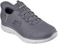 Wanderschuh SKECHERS "Summits", Damen, Gr. 42, grau, Obermaterial: 50% Rindsleder