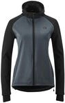Radtrikot GONSO "TARAVO", Damen, Gr. 44, grau (anthrazit), 100% Polyester, hoch