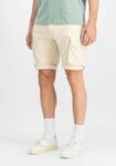 Shorts ALPHA INDUSTRIES "Crew Short", Herren, Gr. 34, Normalgr&ouml;&szlig;en, wei&szlig; (jet