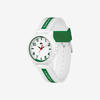 Quarzuhr LACOSTE "Rider, 2020140" Armbanduhren grün (weiß, grün) Damen Quarzuhren