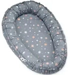 Kuschelnest JULIUS Z&Ouml;LLNER "NIDO, Shiny Stars", grau (shiny stars), Obermaterial: