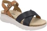 Sandale JOSEF SEIBEL "Celine 03, schwarz-kombi", Damen, Gr. 42, schwarz (schwarz,