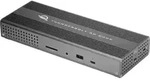 OWC Laptop-Dockingstation "Thunderbolt Go Dock", grau, B:9,2mm H:3,6mm T:24,1mm,