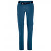 Funktionshose MAIER SPORTS "Inara slim zip" Gr. 34, Normalgrößen, blau (jeansblau)