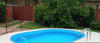 Ovalpool KONIFERA "Lanzarote" Schwimmbecken Gr. B/H/L: Breite 250 cm x Höhe...