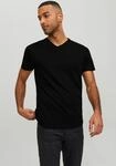 Jack & Jones V-Shirt "JJEORGANIC mit V-Ausschnitt, l&auml;ssig kombinierbar, ideal f&uuml;r