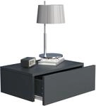 VCM Nachttisch "Holz Wandschublade Wand H&auml;nge Nachttisch Usal M45" 1 Stk. tlg.