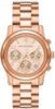 Chronograph MICHAEL KORS "RUNWAY, MK7324" Armbanduhren rosegold (roségoldfarben)