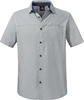 Outdoorhemd SCHÖFFEL "Shirt Triest M" Gr. 48, Normalgrößen, grau (9180, grau)