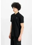 Poloshirt ALPHA INDUSTRIES "X-Fit Polo", Herren, Gr. M, schwarz, Obermaterial:...