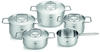 Topf-Set FISSLER "Fissler Pure Collection" Töpfe silberfarben Topfsets Made in