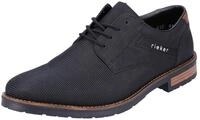 Schn&uuml;rschuh RIEKER, Herren, Gr. 40, schwarz, Synthetik, Textil, Schuhe Schn&uuml;rschuh,