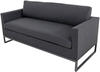 Sofa GARDEN PLEASURE "YARA" Sofas Gr. B/H/T: 178 cm x 66 cm x 76 cm, Polyester, grau