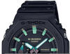 Chronograph CASIO G-SHOCK "GA-2100RC-1AER" Armbanduhren schwarz Herren Quarzuhren