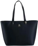 Tommy Hilfiger Shopper "TH EMBLEM TOTE" mit TH-Emblem vorne