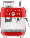 Smeg Espressomaschine "EGF03CREU" mit integrierter Kaffeem&uuml;hle