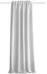 Vorhang HOME BASICS "ACUSTICO" Gr. 1, wei&szlig; (wollwei&szlig;), B:135cm H:160cm, Polyester,