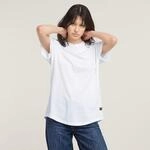 G-STAR T-Shirt "Lash fem loose" mit fixiertem Umschlagsaum