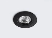 HEITRONIC LED Einbaustrahler "DL6809", schwarz, 1, &Oslash; 7,9cm H: 3,4cm, 1 Stk.,