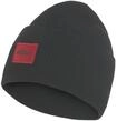 HUGO Beanie "Xaff 6" mit Logobadge
