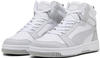 Sneaker PUMA "Rebound Sneakers Erwachsene" Gr. 40.5, grau (white ash gray) Schuhe