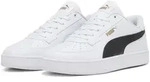 Sneaker PUMA "CAVEN 20", Damen, Gr. 37, puma wei&szlig;, puma schwarz, gold, Synthetik,