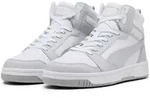 Sneaker PUMA "REBOUND V6", Herren, Gr. 36, wei&szlig; (puma wei&szlig;, ash gray), Synthetik,