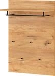 GERMANIA Garderobenpaneel "Fremont" 75x110x30 cm,mit Ablageboden, Kleiderstange und