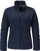 Fleecejacke SCHÖFFEL "Fleece Jacket Leona3" Gr. 38, blau (dunkelblau) Damen Jacken