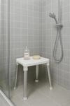 Bischof Dusch- und Badhocker "Splash" belastbar bis 150 kg rutschfester Stand,