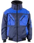 Arbeitsjacke CRAFTLAND "Piloten", Gr. S, blau (marine), Obermaterial: 100%...