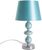 Tischleuchte NÄVE "Araga" Lampen Gr. Ø 20,00 cm Höhe: 36,00 cm, blau (türkis)