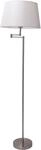 N&Auml;VE Stehlampe "Bologna", beige (beige, stahl blank), 1, &Oslash; 40cm H: 158cm, 1 Stk.,