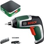 Bosch Home & Garden Akku-Schrauber "IXO 7" mit 10 Standard-Schrauberbits, Bit-Halter