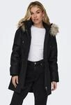 ONLY Parka "ONLIRIS FUR WINTER PARKA LIFE CC OTW" mit Kapuze Kunstfaser