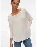 3/4 Arm-Pullover VERO MODA "VMNORA 3/4 BOATNECK BLOUSE NOOS", Damen, Gr. XS,...