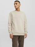 Jack & Jones Sweatshirt "JJEBRADLEY mit Rippb&uuml;ndchen f&uuml;r Alltag und Freizeit",