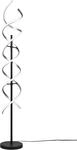 TRIO LEUCHTEN LED Stehlampe "Sequence", grau (aluminiumfarben), 1, &Oslash; 23cm H: 150cm,