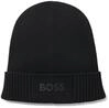 BOSS GREEN Beanie "Asic Beanie" aus Rippenstrick