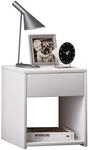 VCM Nachttisch "Holz Nachttisch Nachtschrank Schublade Sledo Mini" 1 Stk. tlg.