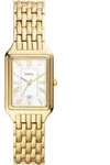 Quarzuhr FOSSIL "RAQUEL", gold (goldfarben, silberfarben), Armbanduhren, Damen,
