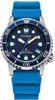 Taucheruhr CITIZEN "EO2028-06L" Armbanduhren blau Taucheruhren Armbanduhr, Damenuhr,